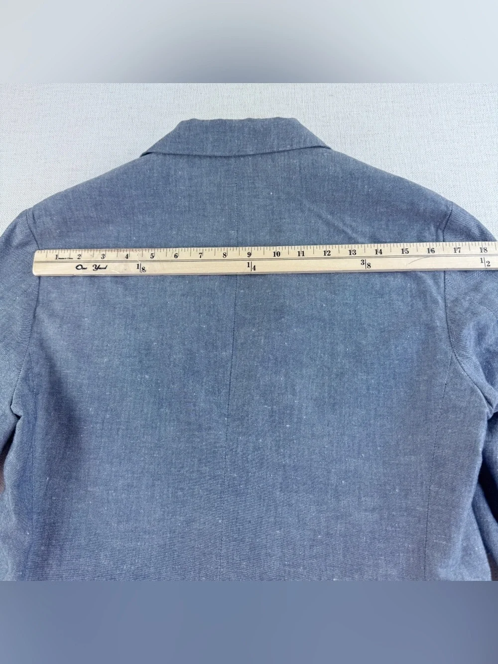 J crew ludlow unstructured suit jacket deep water cotton linen Men‎ size 36S